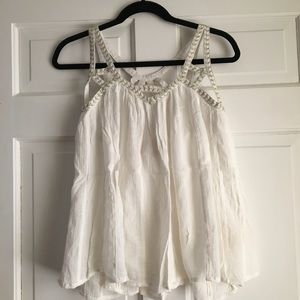 Anthropologie Strappy Tank Blouse size S